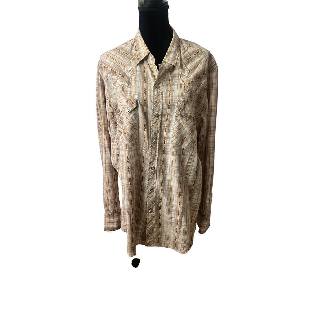Double RL Western Top - XL